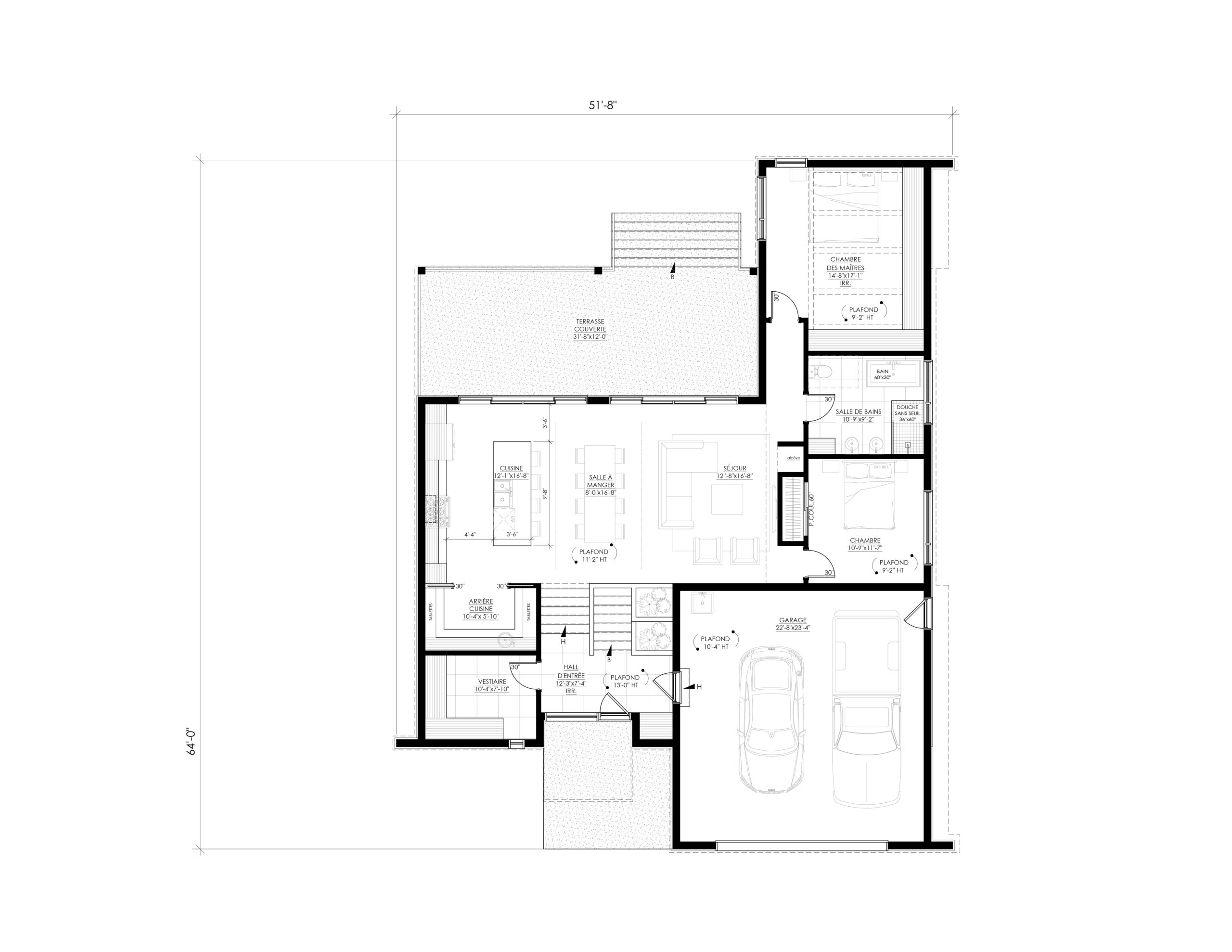 Plan du Rez-de-chaussée