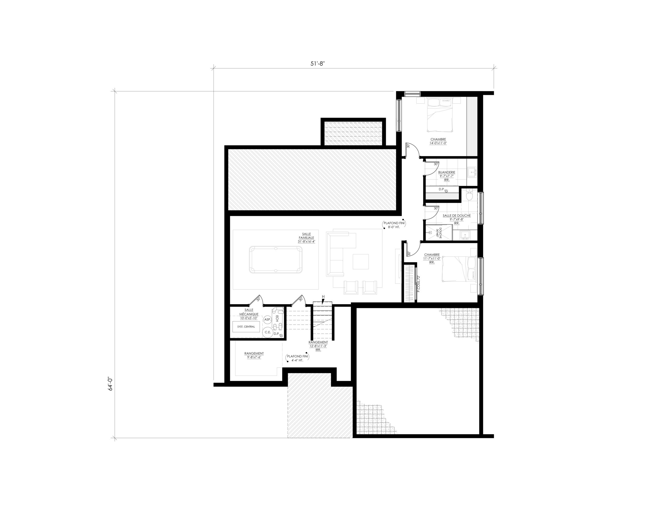 Plan du Sous-sol